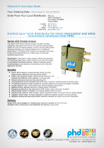 PHD 3D PDF data sheet with eCATALOGsolutions by CADENAS
