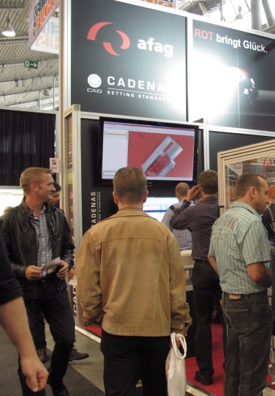 CADENAS am MOTEK Messestand von Afag CADENAS am MOTEK Messestand von Afag