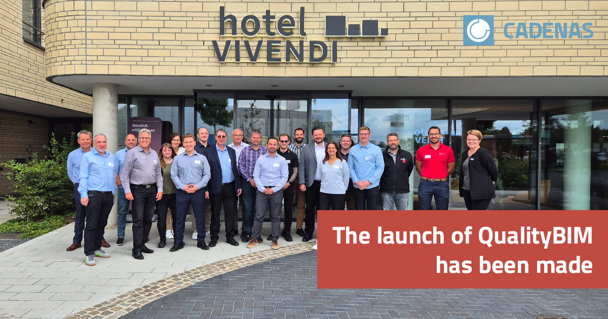 The launch of QualityBIM has been made.