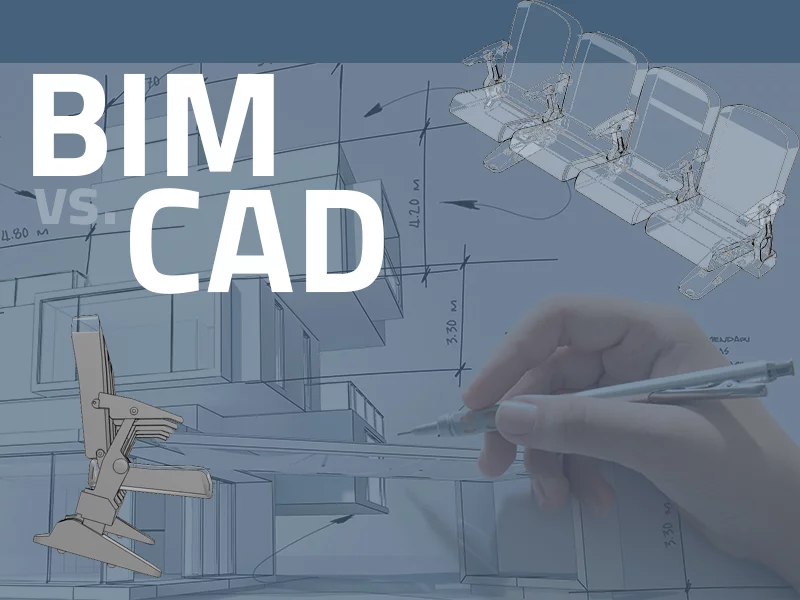 BIM vs. CAD - ¿Cuál es la diferencia?