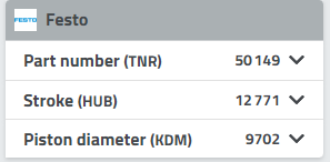 Text and parameter search on 3Dfindit