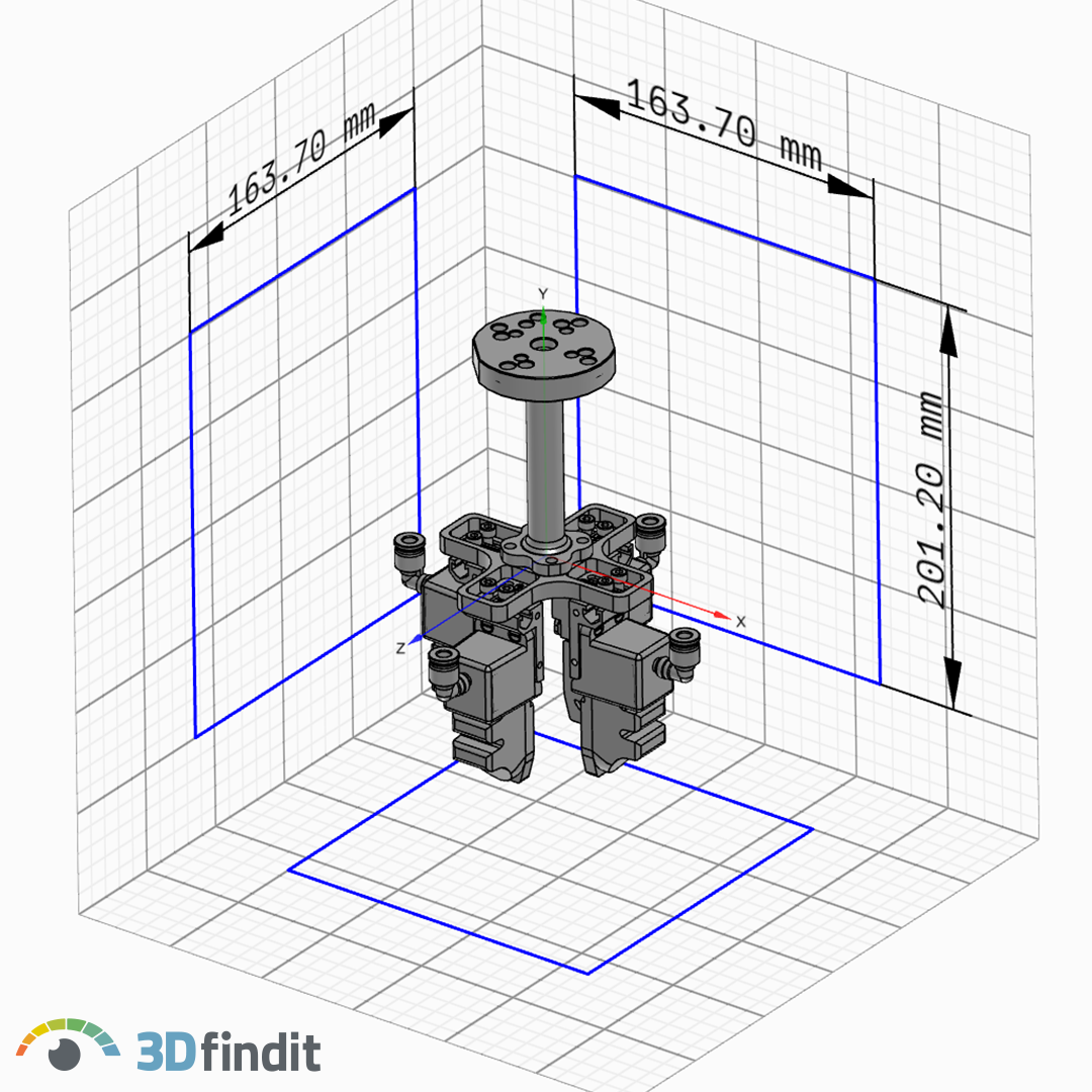 Yiheda Flexible Gripper Light Controller NGL01-4-L55 from 3Dfindit