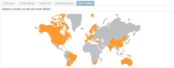 Verfügbarkeit der 3D CAD Modelle in den jeweiligen Niederlassungen Verfügbarkeit der 3D CAD Modelle in den jeweiligen Niederlassungen