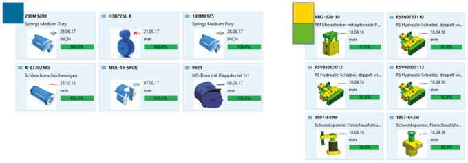 Suche nach bestimmten Farbkombinationen