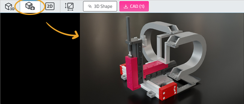 Display renderings of your desired components