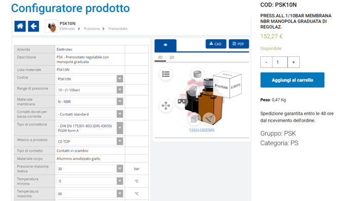 Ecommerce Elettrotec