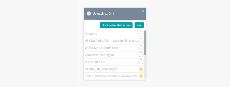 Share your designs quickly and easily with other members of the 3Dfindit community.