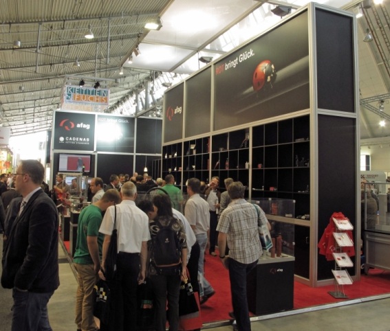 CADENAS am MOTEK Messestand von Afag